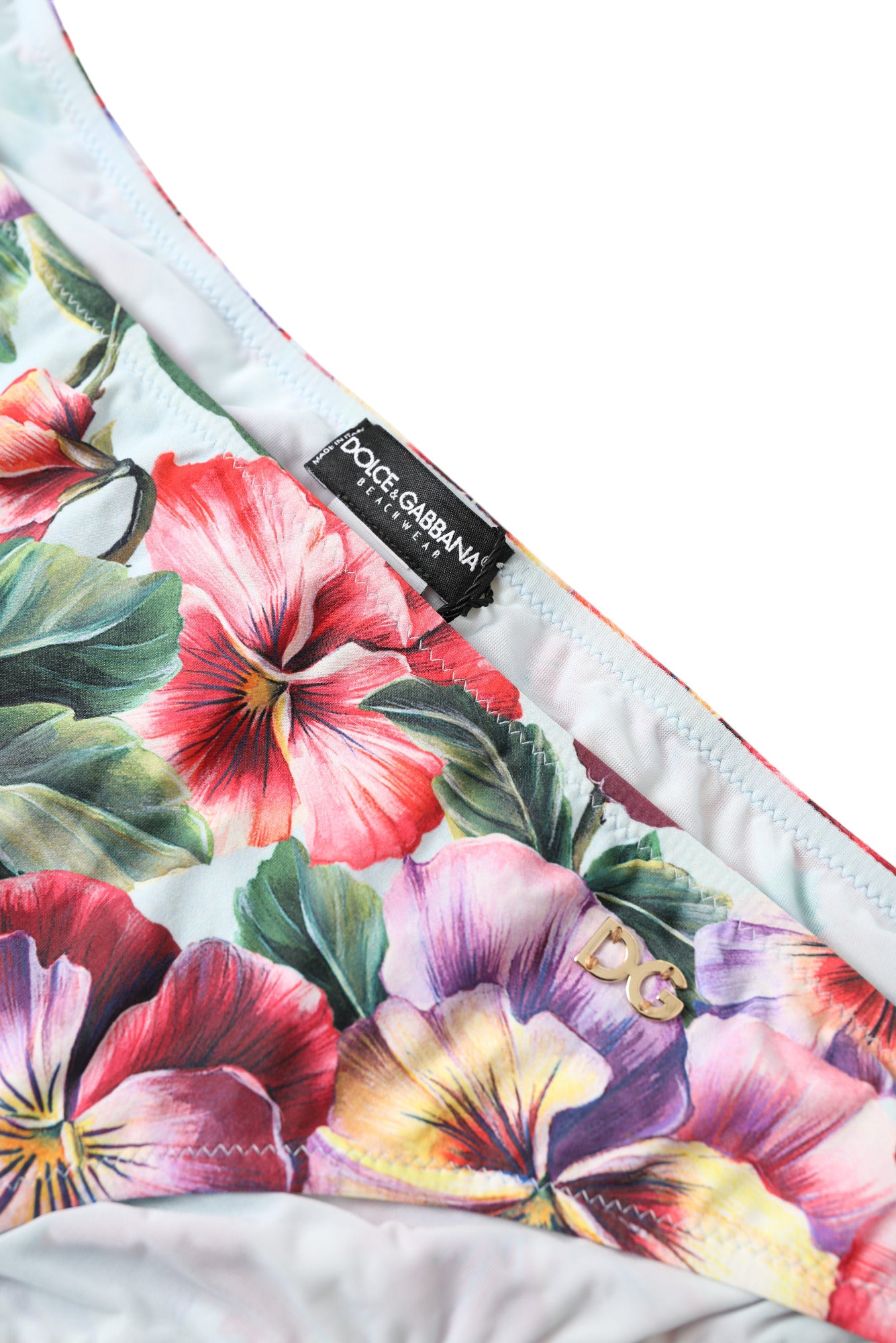 Dolce & Gabbana Elegant Floral Bikini Bottom