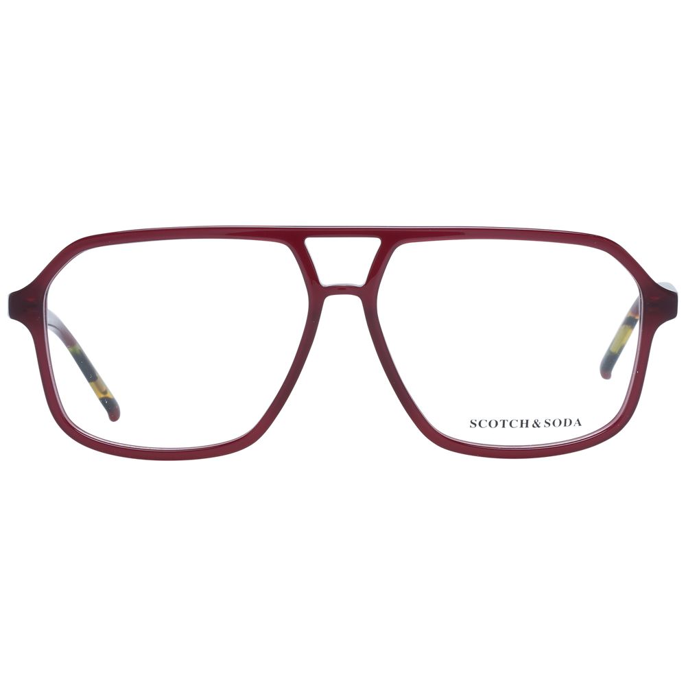 Scotch & Soda Burgundy Men Optical Frames
