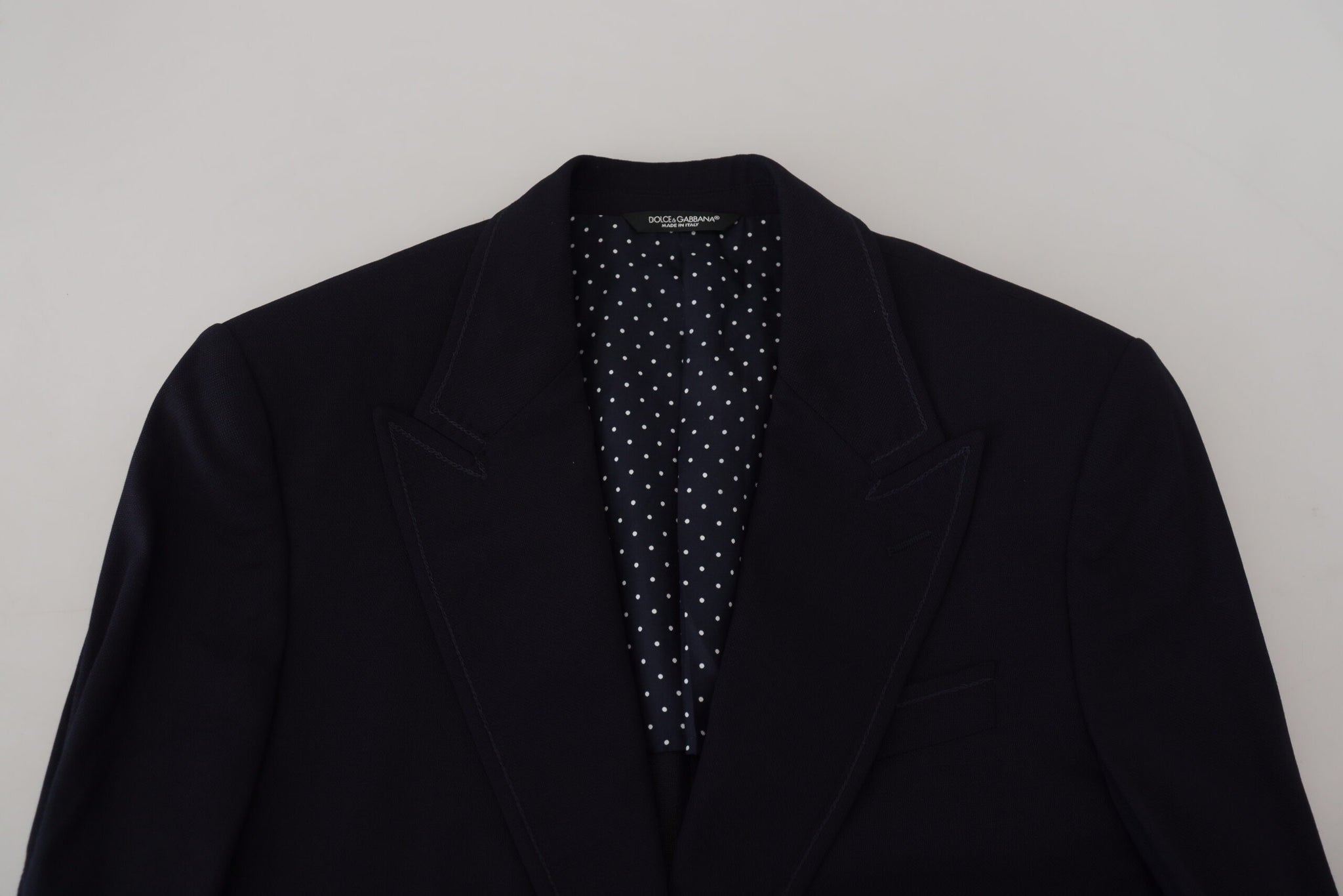 Black Wool Formal Taormina Blazer