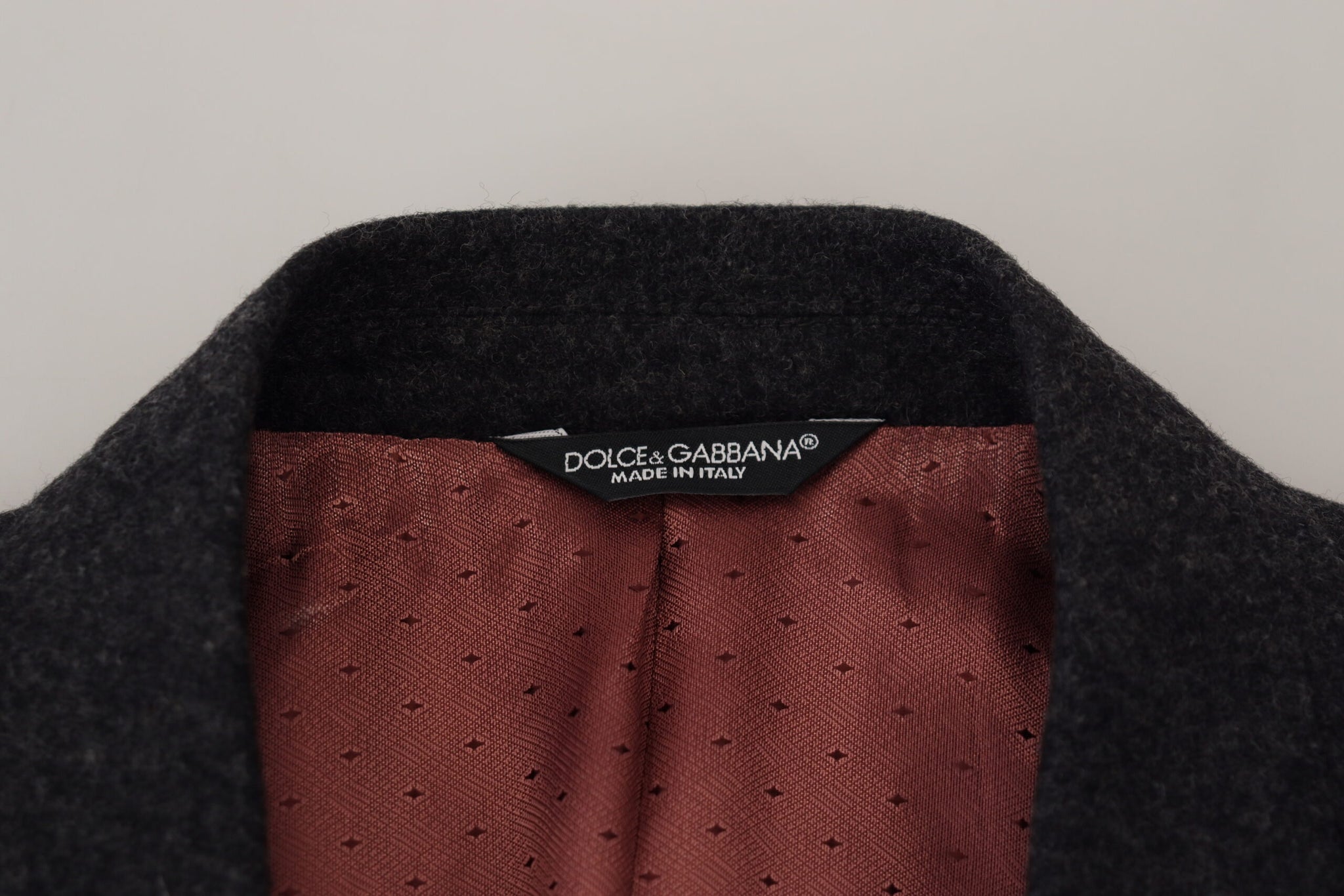 Gray Wool Crown Bee Formal Blazer