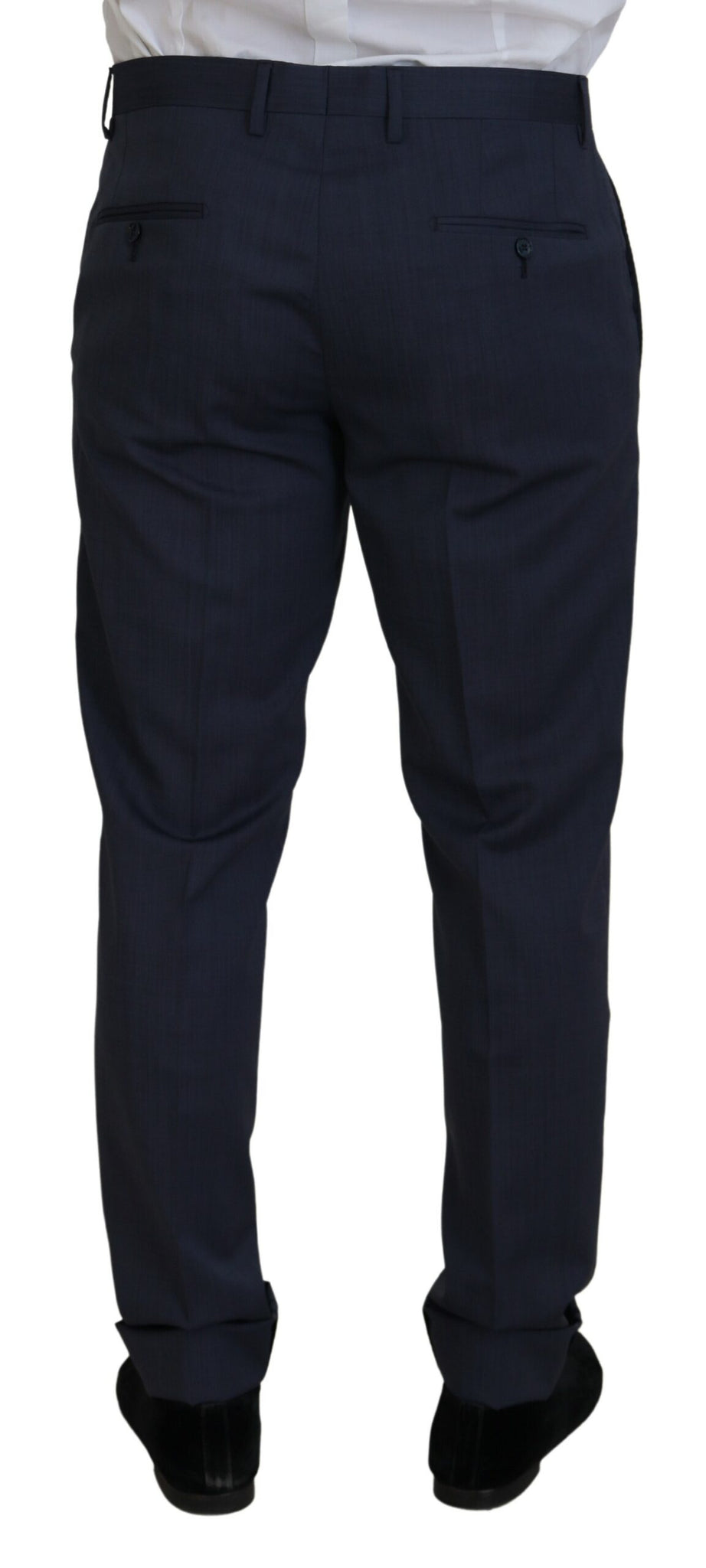 Blue Wool MARTINI 3 Piece Slim Fit Suit