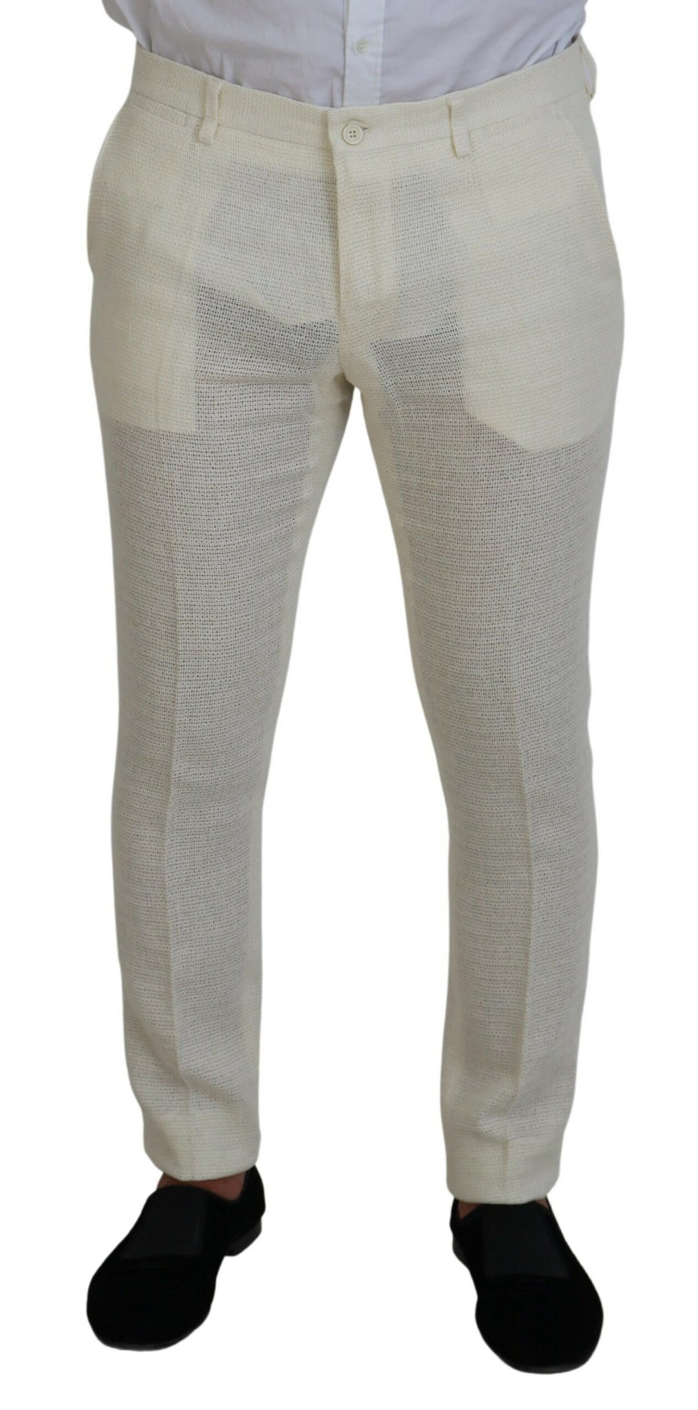 White Double Breasted 2 Piece TAORMINA Suit