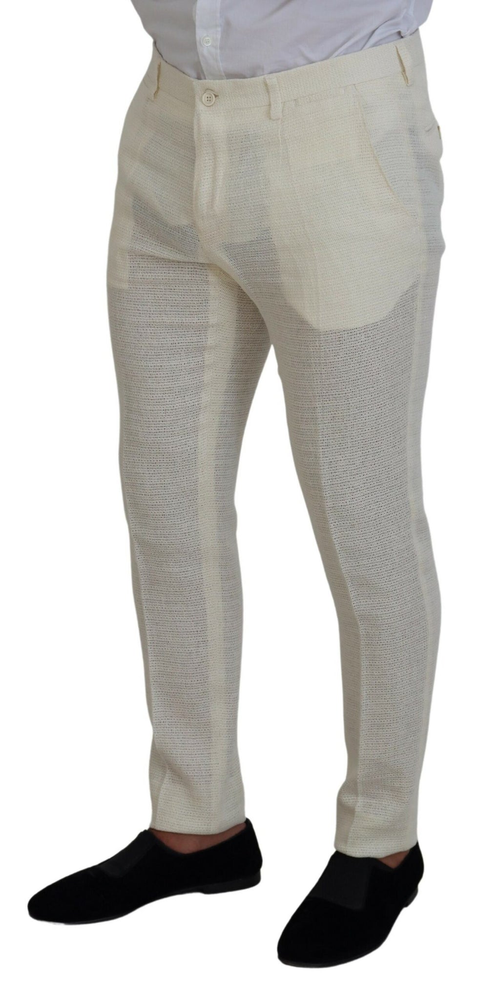 White Double Breasted 2 Piece TAORMINA Suit