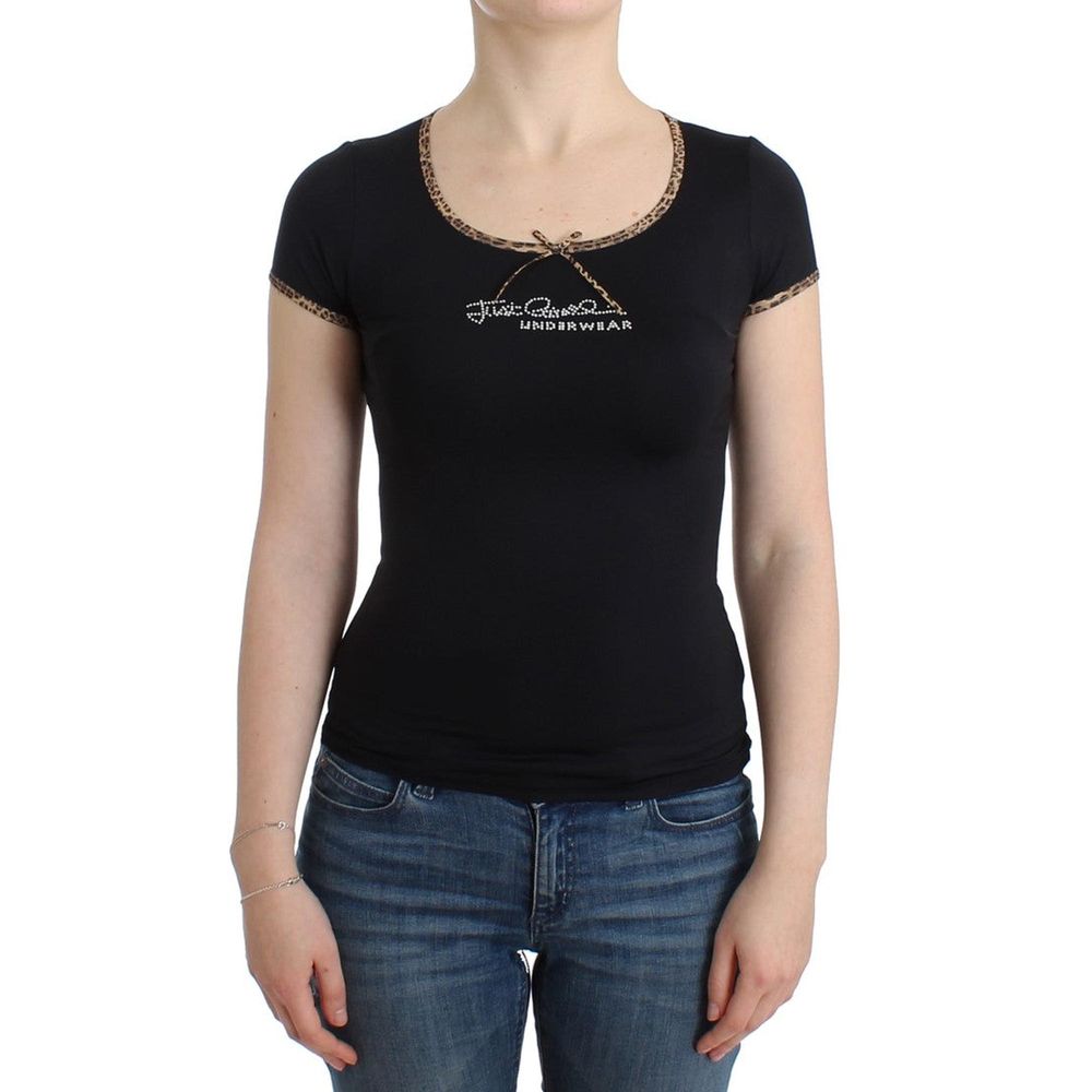 Corneliani Black  Tops & T-Shirt