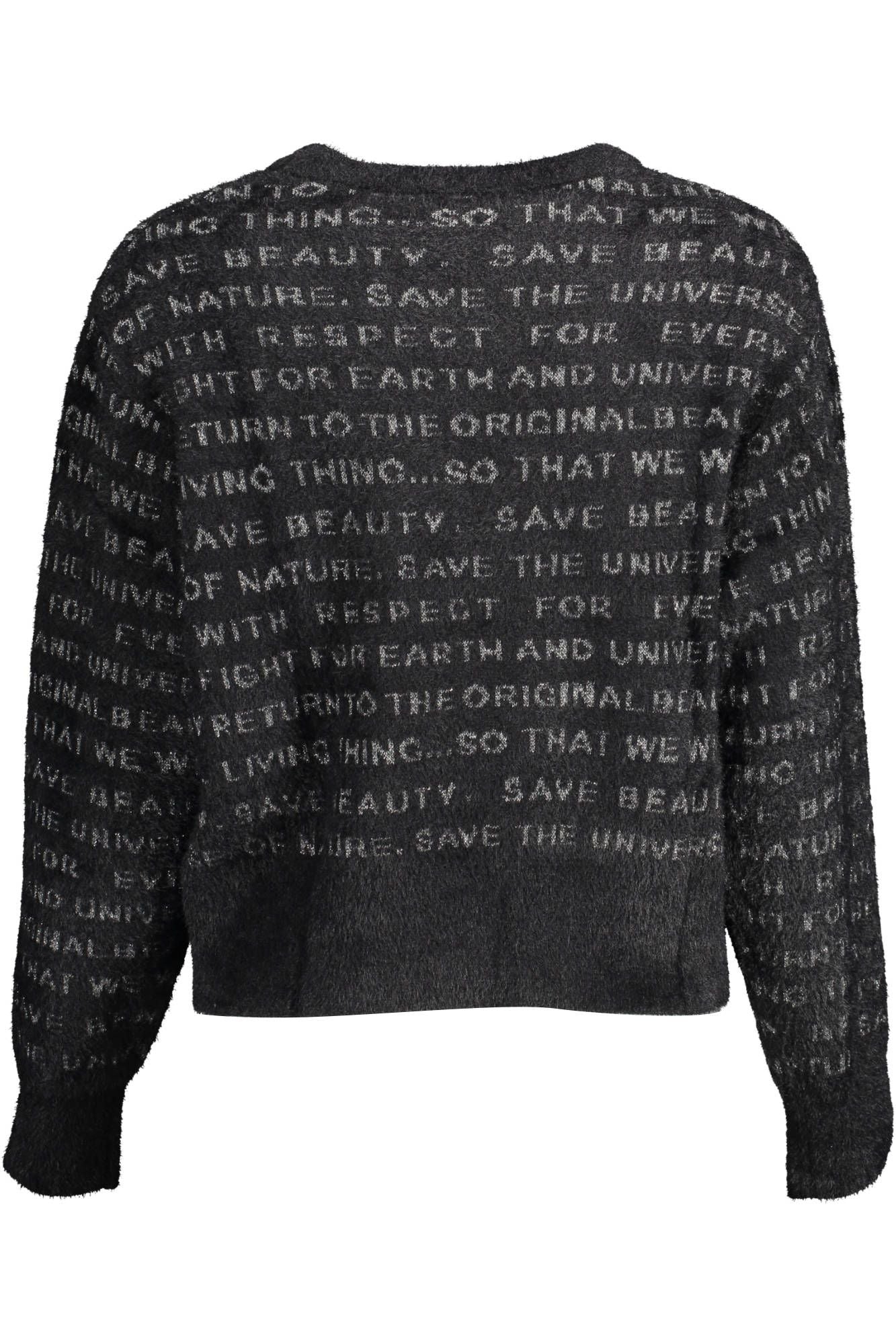 Desigual Black Polyester Sweater