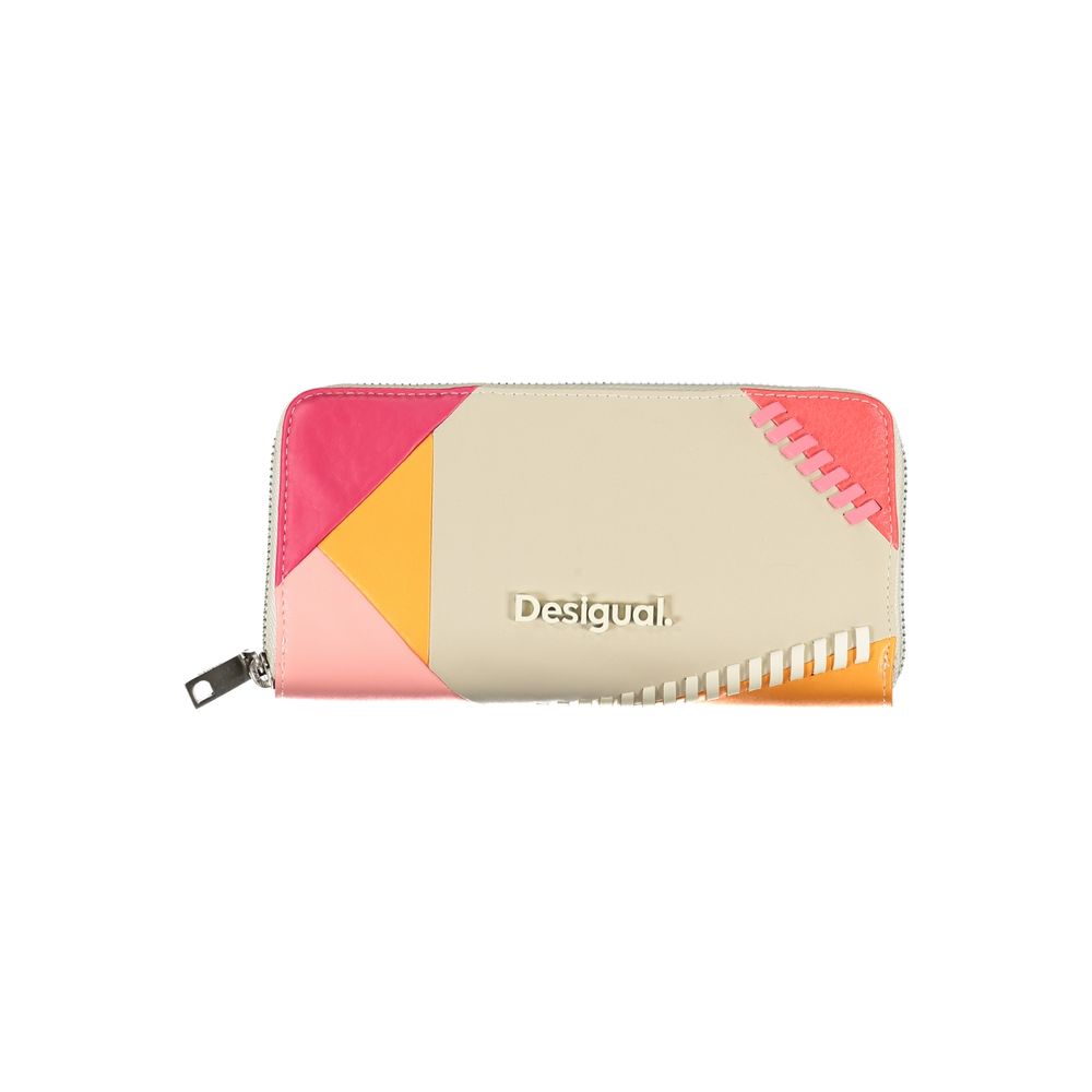 Desigual Beige Polyethylene Wallet