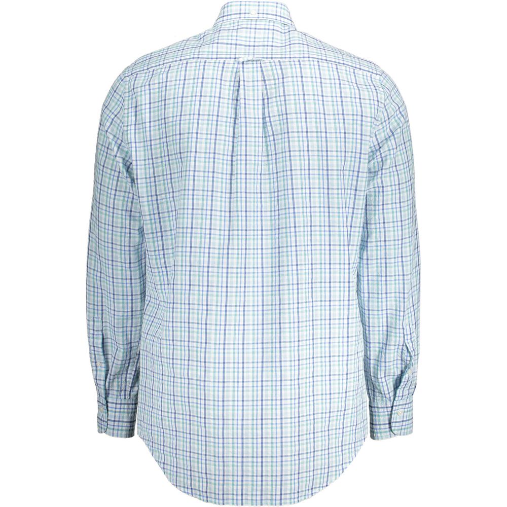 Gant Elegant Light Blue Long Sleeve Button-Down Shirt