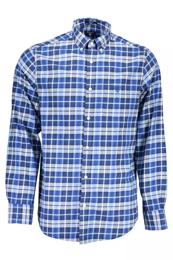 Gant Blue Cotton Shirt