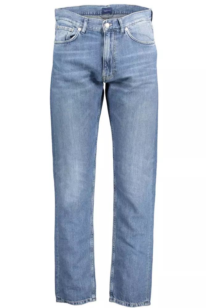 Gant Blue Cotton Jeans & Pant