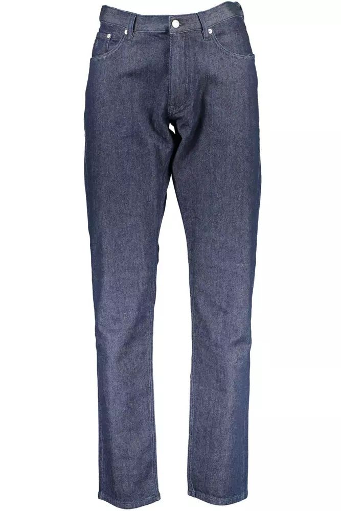 Gant Blue Cotton Jeans & Pant