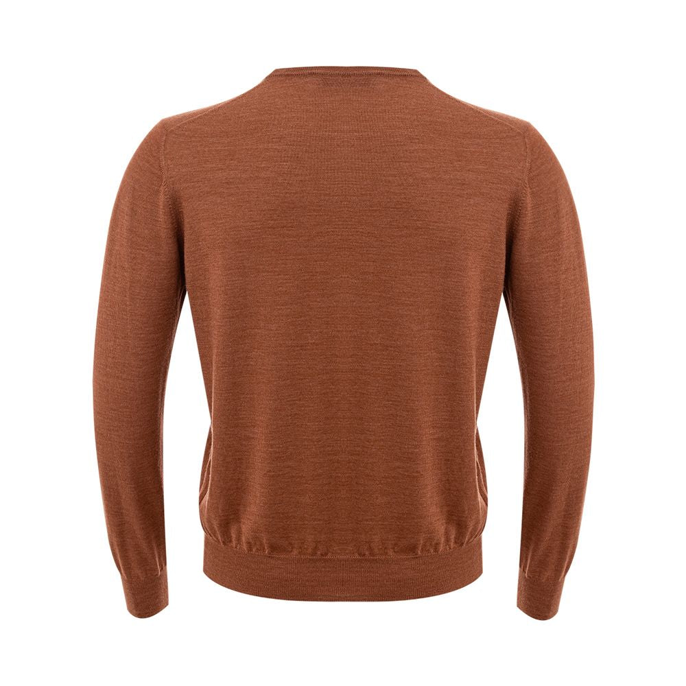 Gran Sasso Brown Wool Sweater