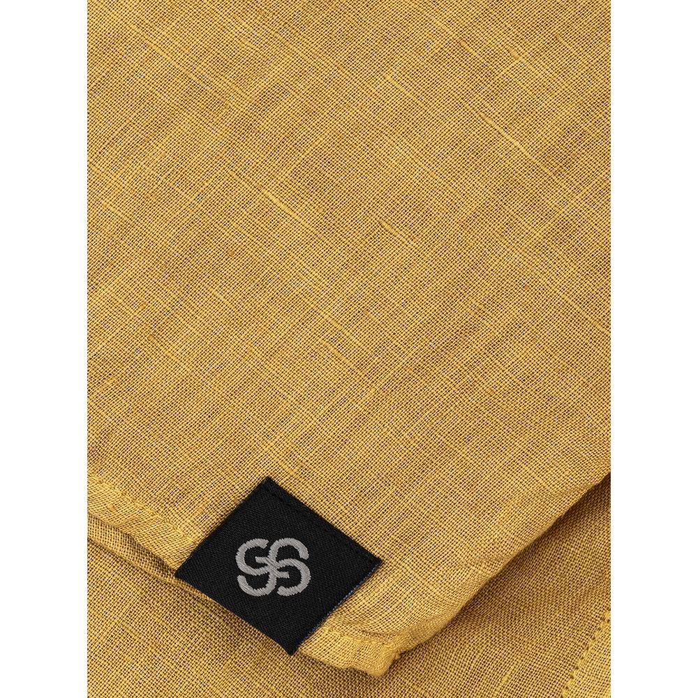 Gran Sasso Gold Linen Shirt