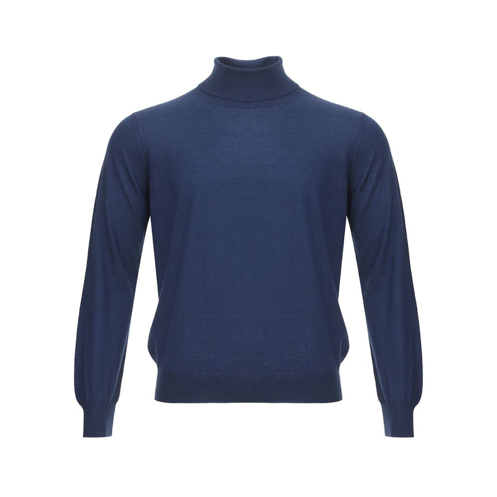 Gran Sasso Blue Cashemere Sweater