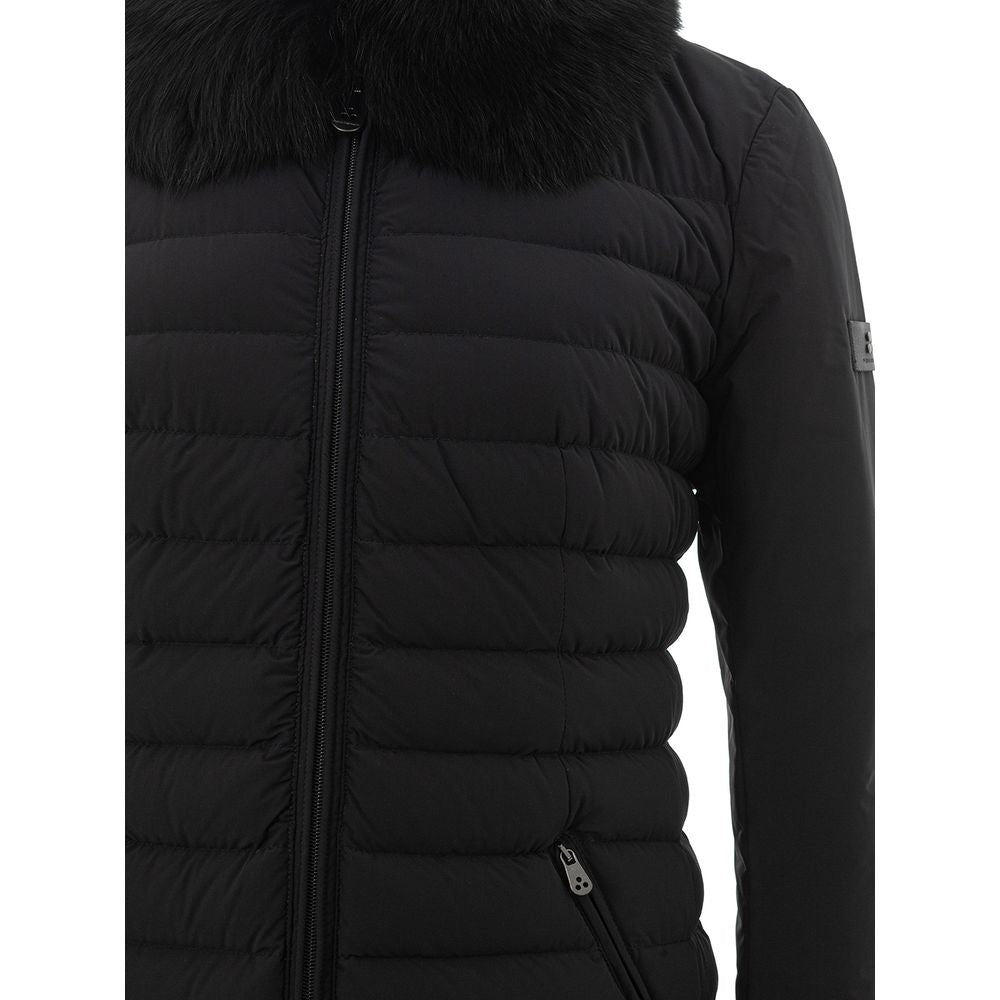 Peuterey Black Polyamide Jackets & Coat