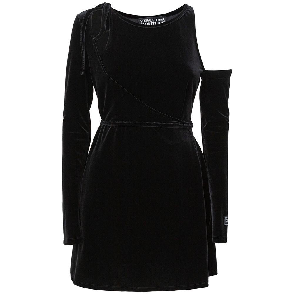 Versace Jeans Black Polyester Suits & Blazer