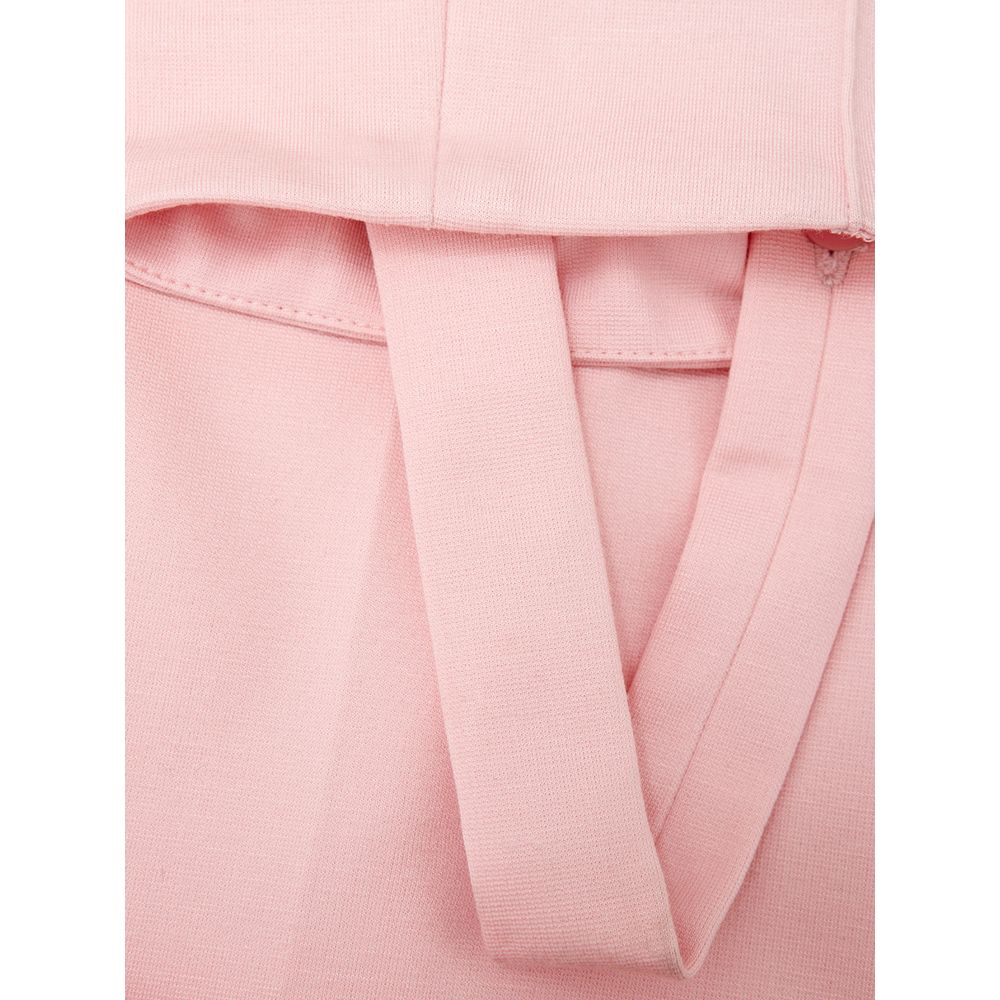 Lardini Pink Viscose Jeans & Pant