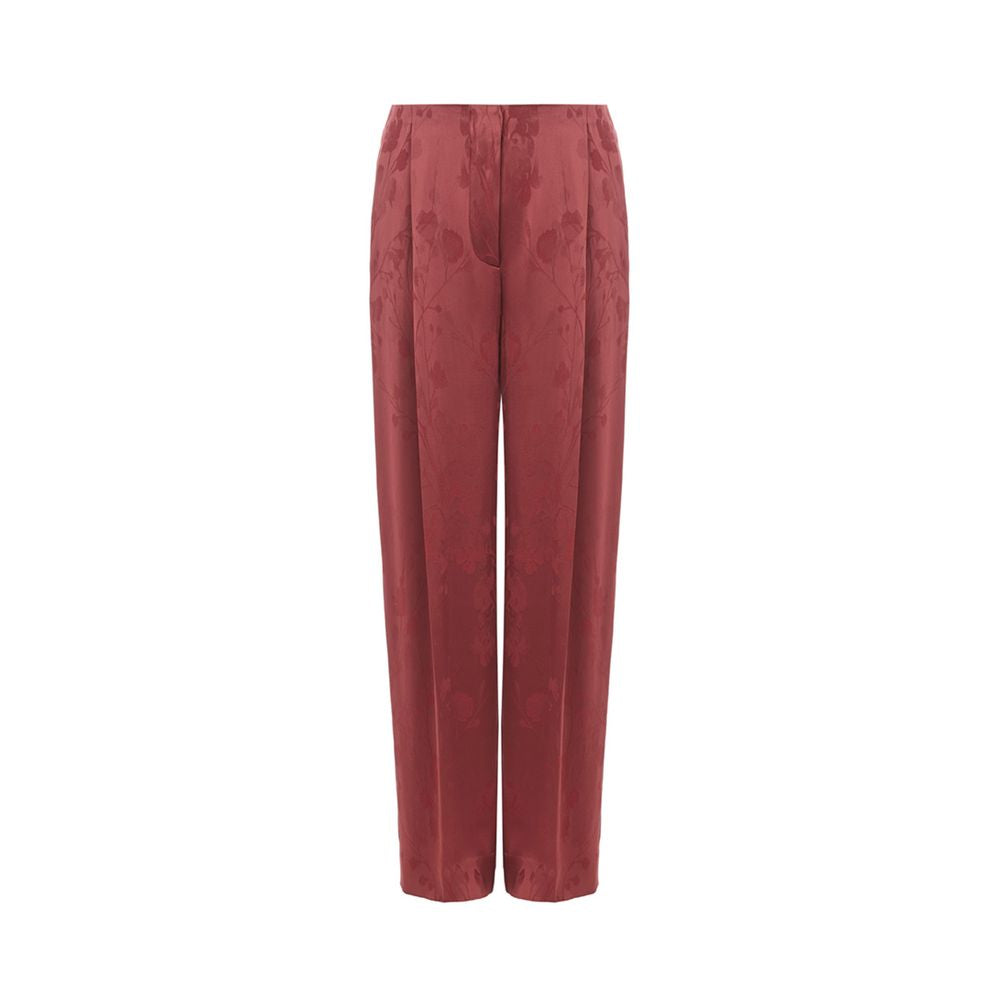 Lardini Red Acetate Jeans & Pant
