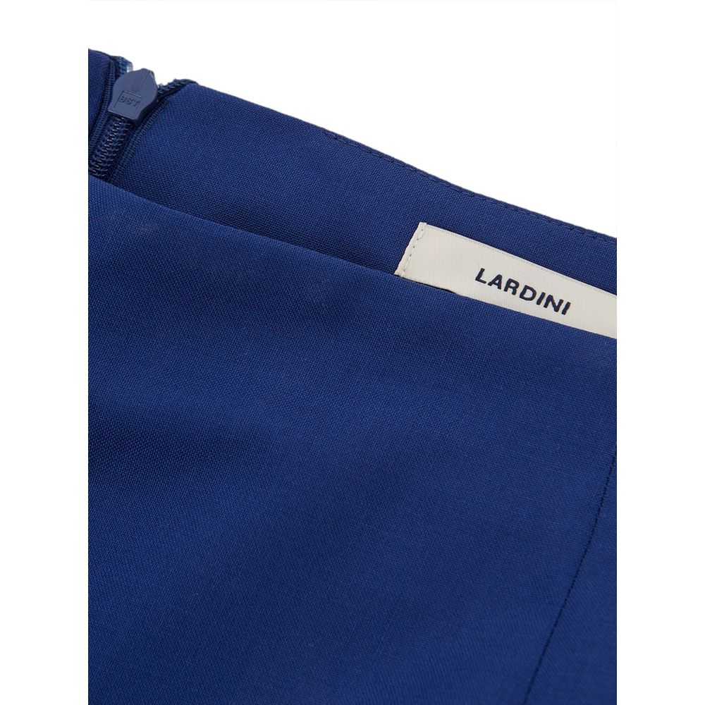 Lardini Blue Wool Skirt