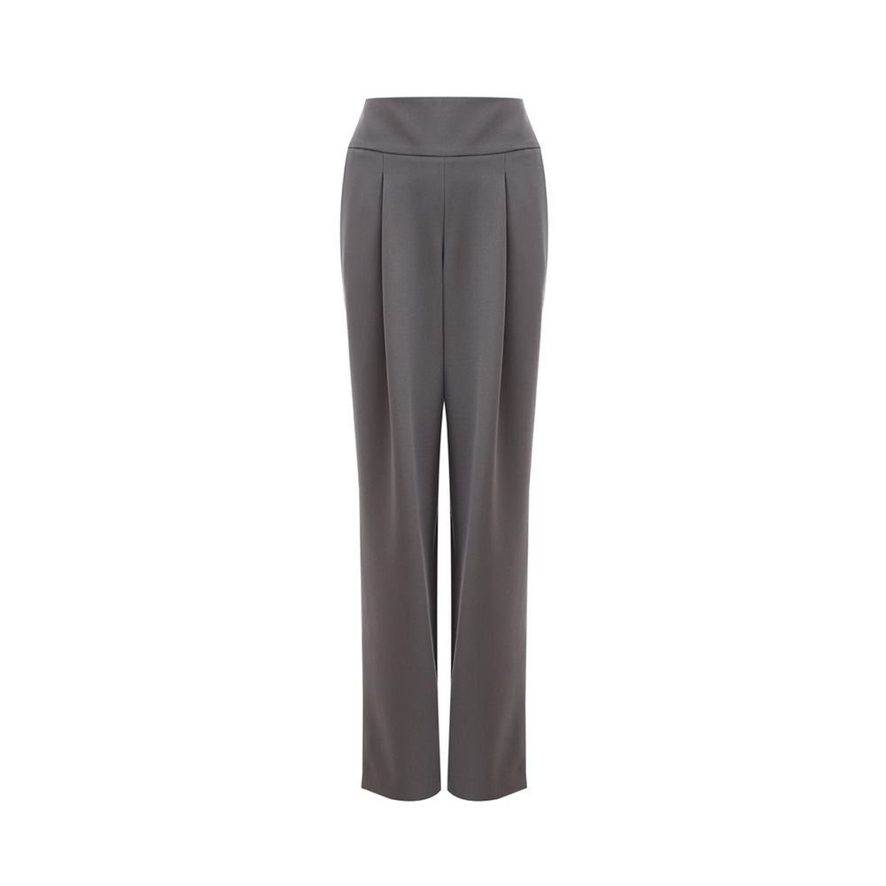 Lardini Gray Wool Jeans & Pant