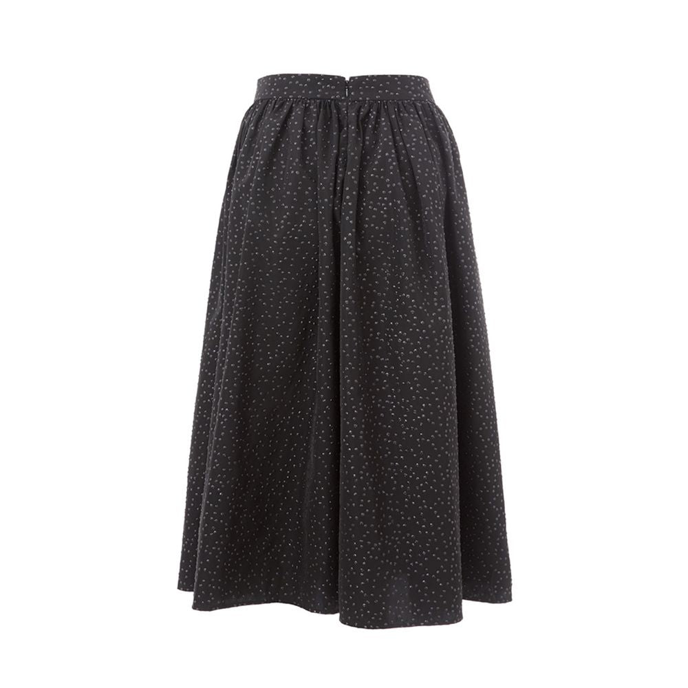 Lardini Black Polyethylene Skirt