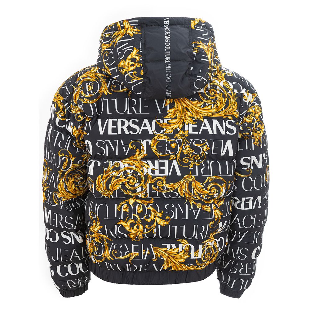 Versace Jeans Black Polyamide Jacket