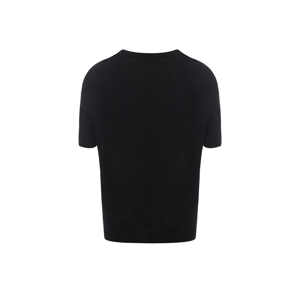 Dolce & Gabbana Black Cotton Tops & T-Shirt