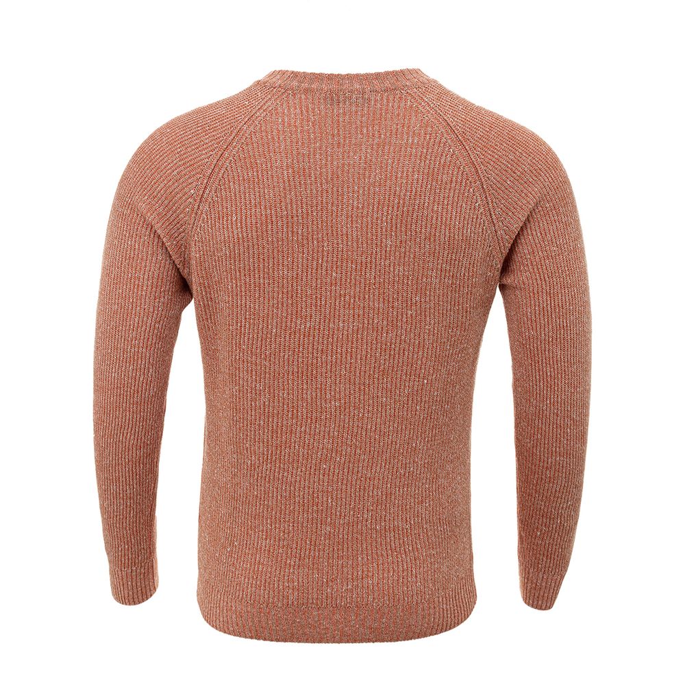 Gran Sasso Orange Linen Sweater
