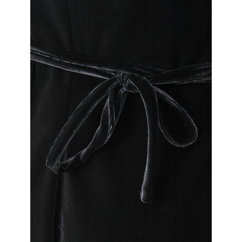 Versace Jeans Black Polyester Suits & Blazer