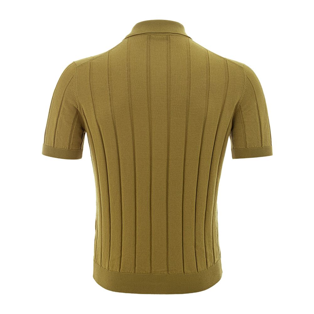 Gran Sasso Green Cotton T-Shirt