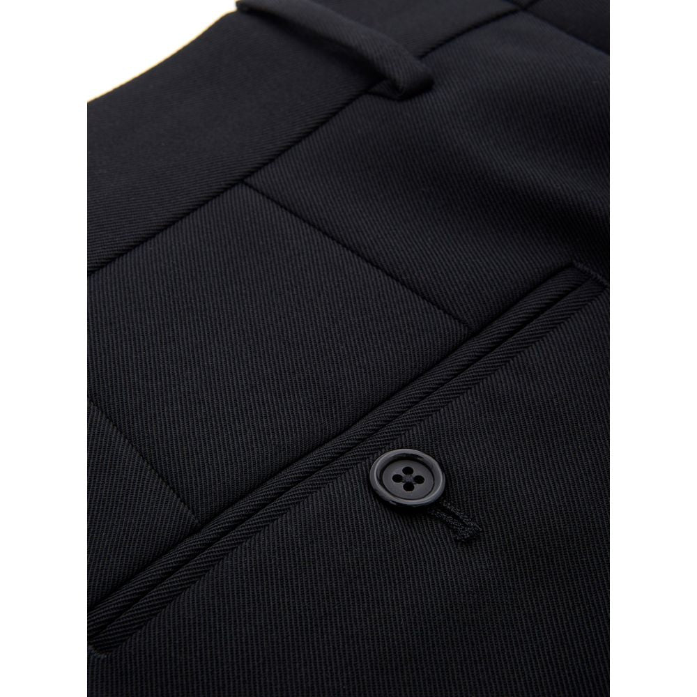 Dolce & Gabbana Black Polyester Jeans & Pant