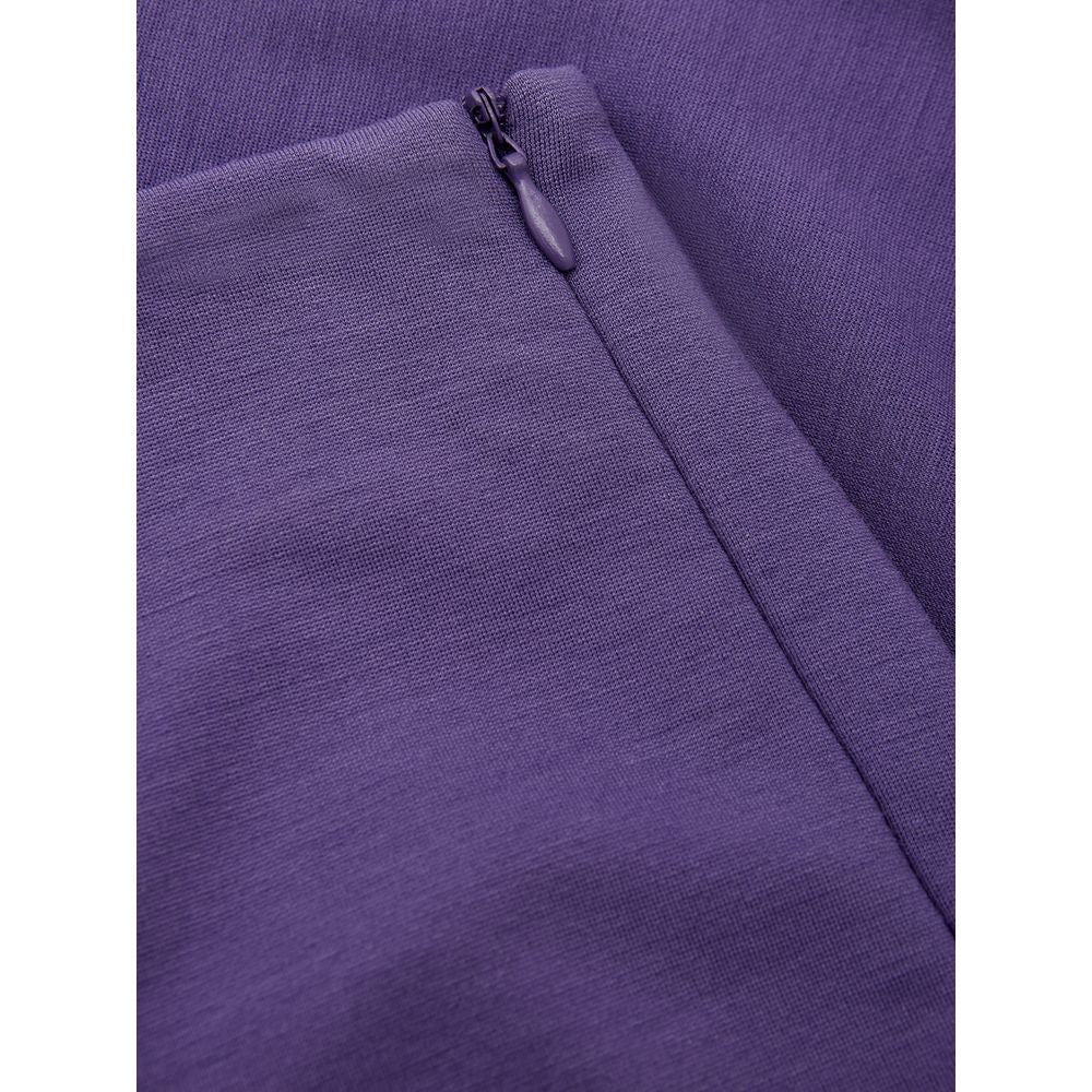 Lardini Purple Viscose Jeans & Pant