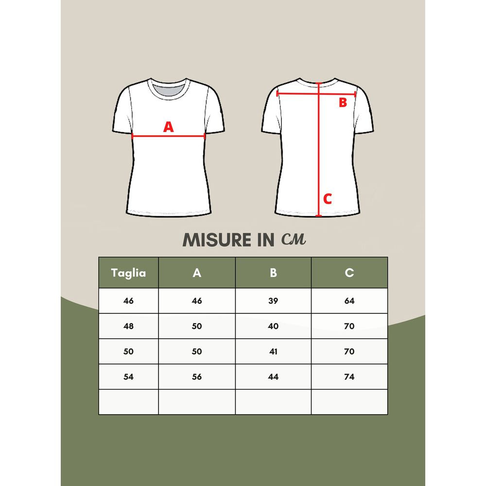 Lardini White Cotton Polo Shirt