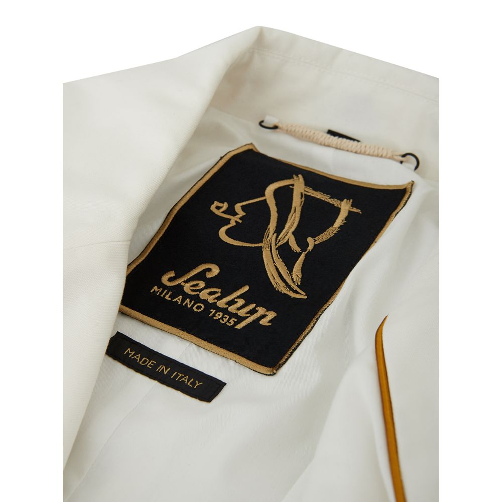 Sealup White Polyamide Jacket