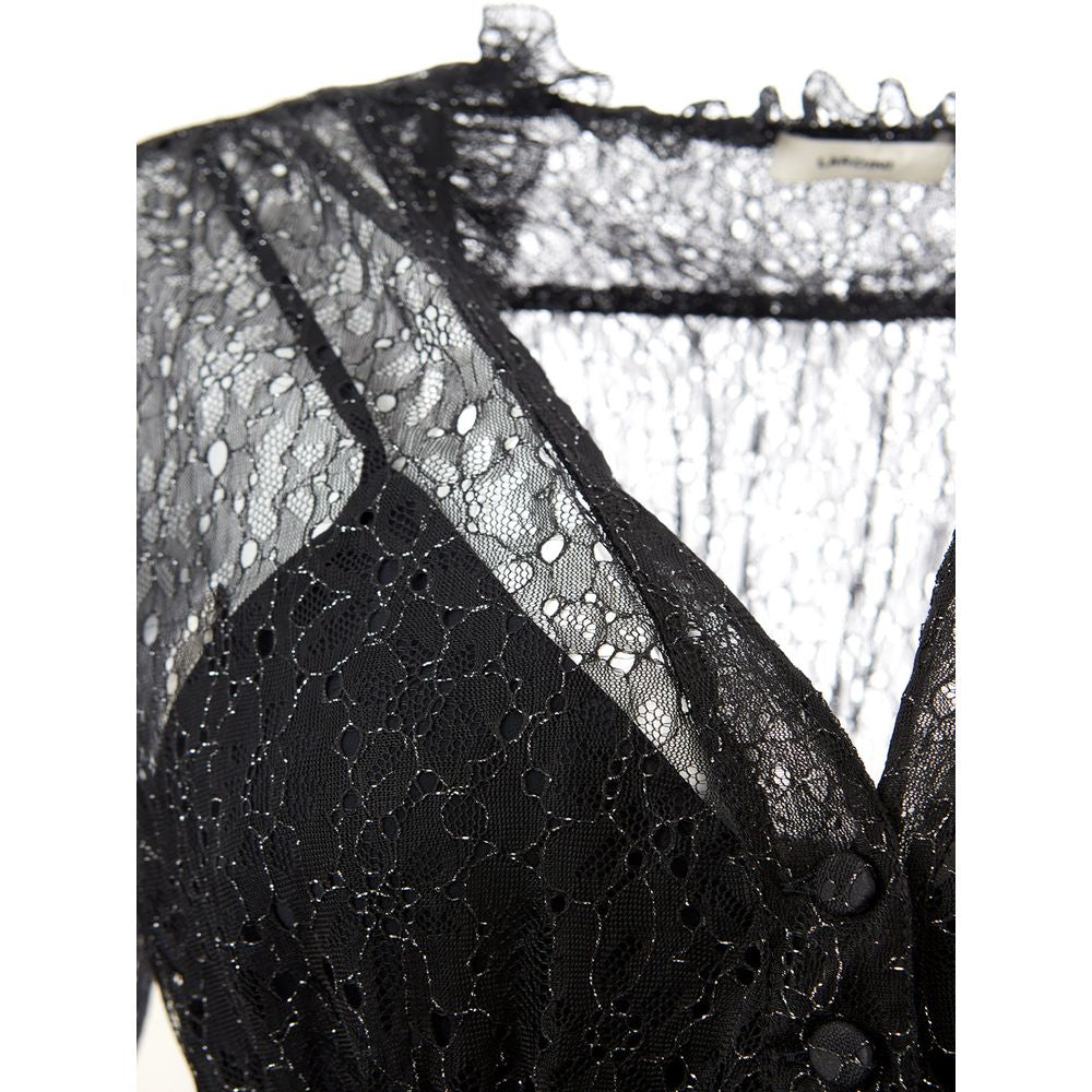Lardini Black Nylon Suits & Blazer