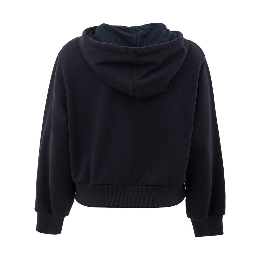 EA7 Emporio Armani Blue Cotton Sweater