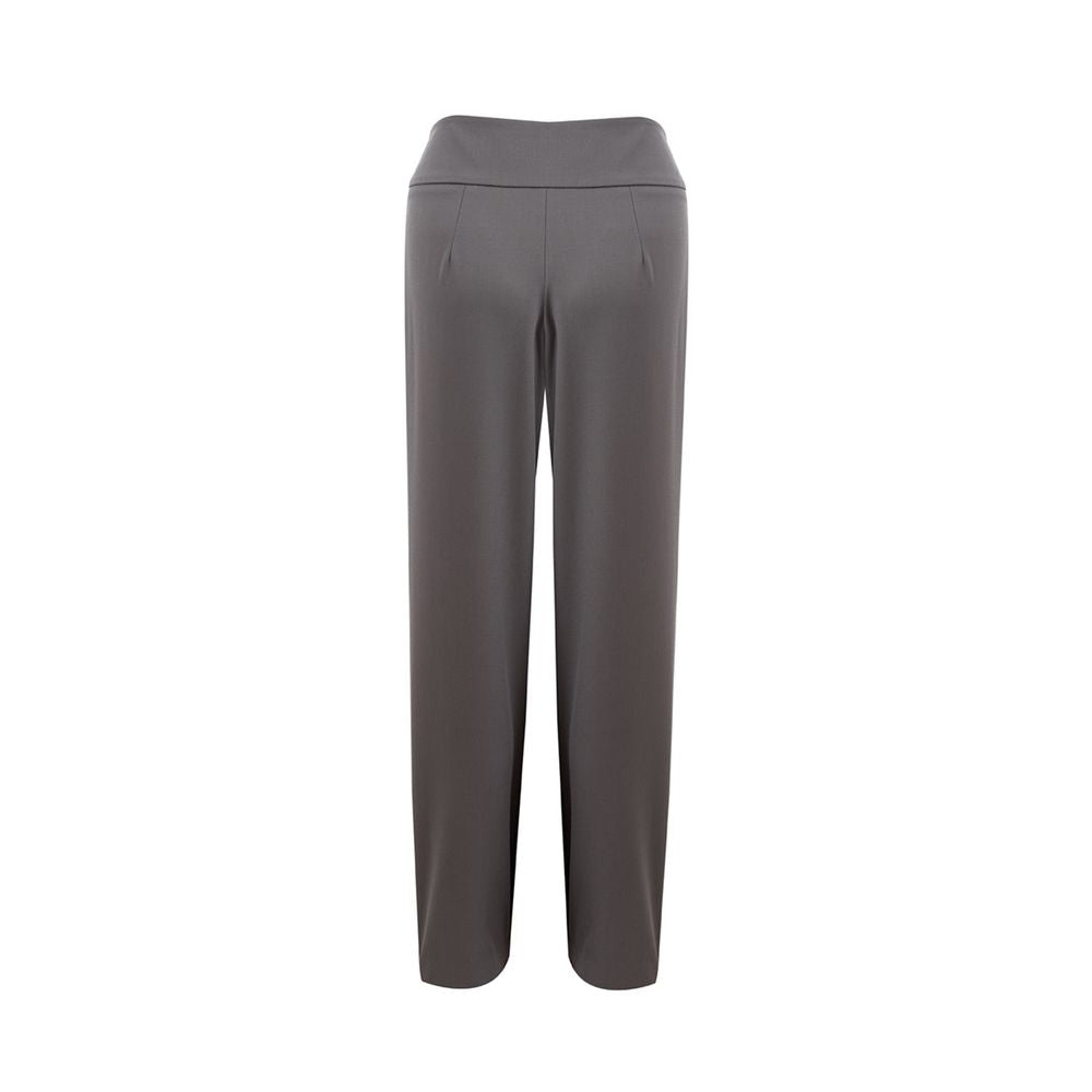 Lardini Gray Wool Jeans & Pant
