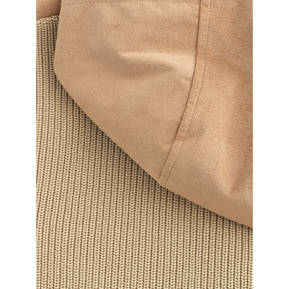 Gran Sasso Beige Cotton Jacket