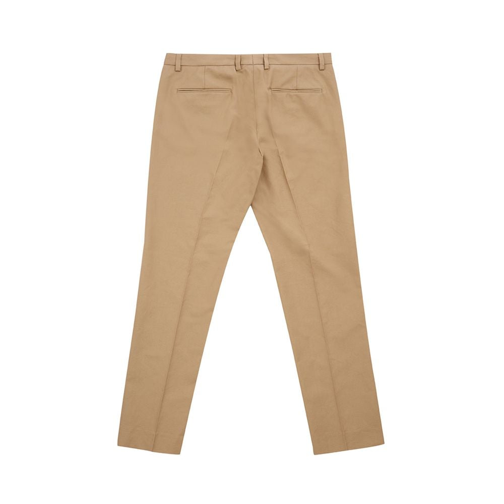 Lardini Brown Cotton Jeans & Pant