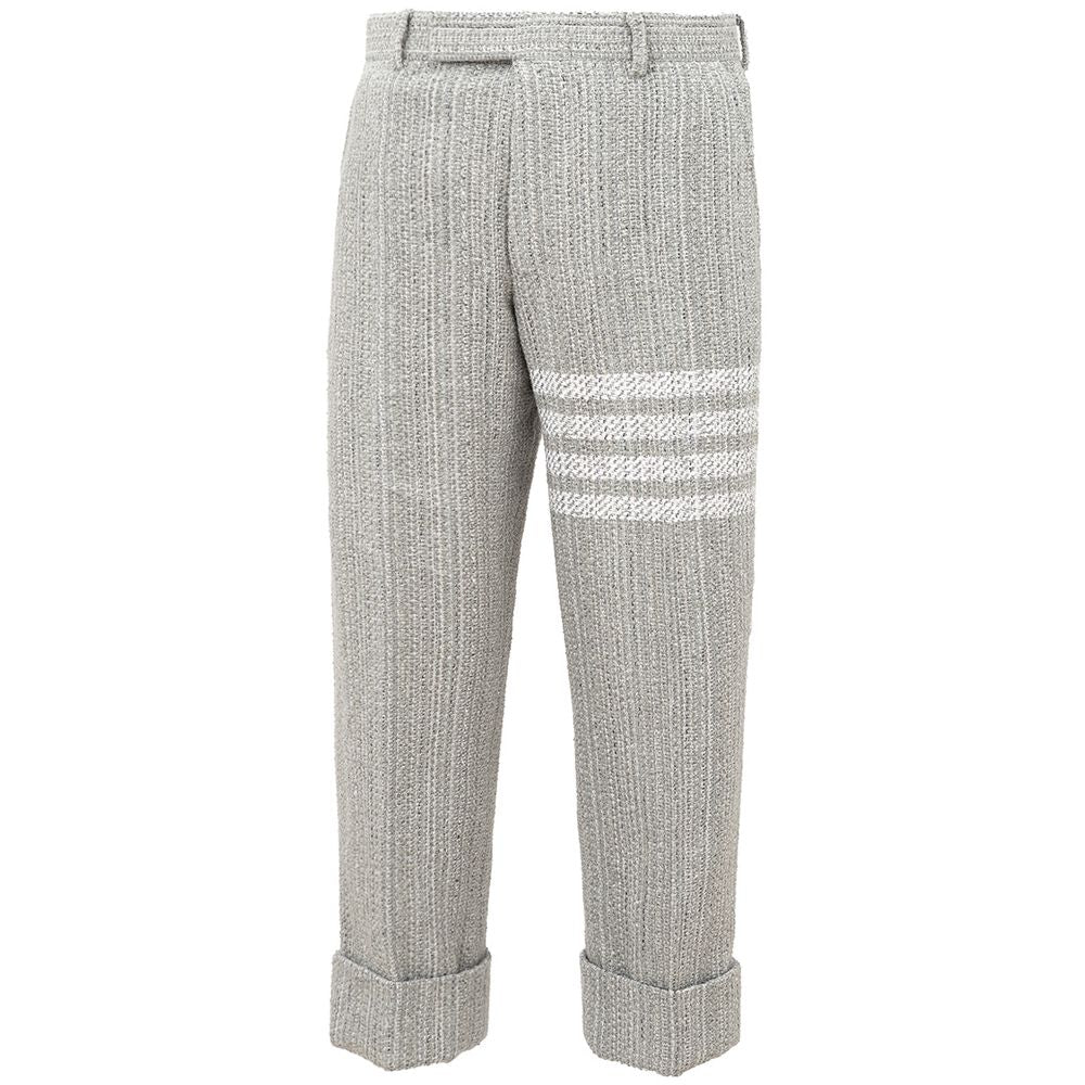 Thom Browne Gray Acrylic Jeans & Pant