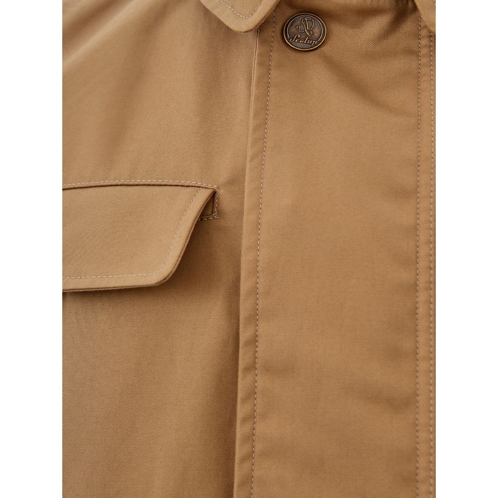 Sealup Brown Cotton Jacket