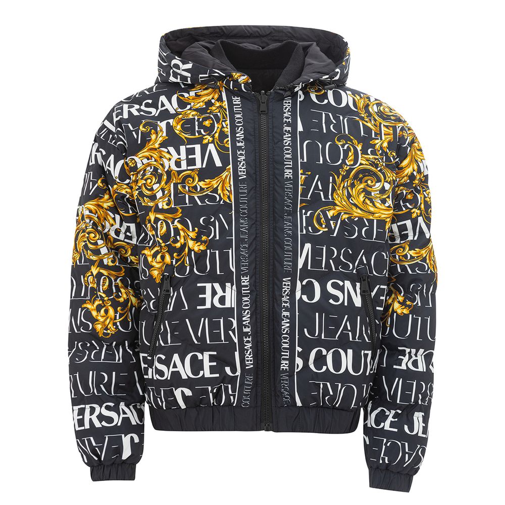 Versace Jeans Black Polyamide Jacket