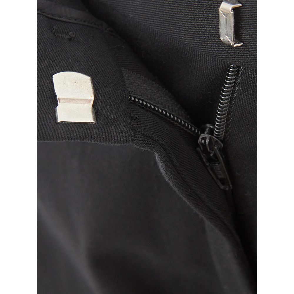 Lardini Black Cotton Jeans & Pant