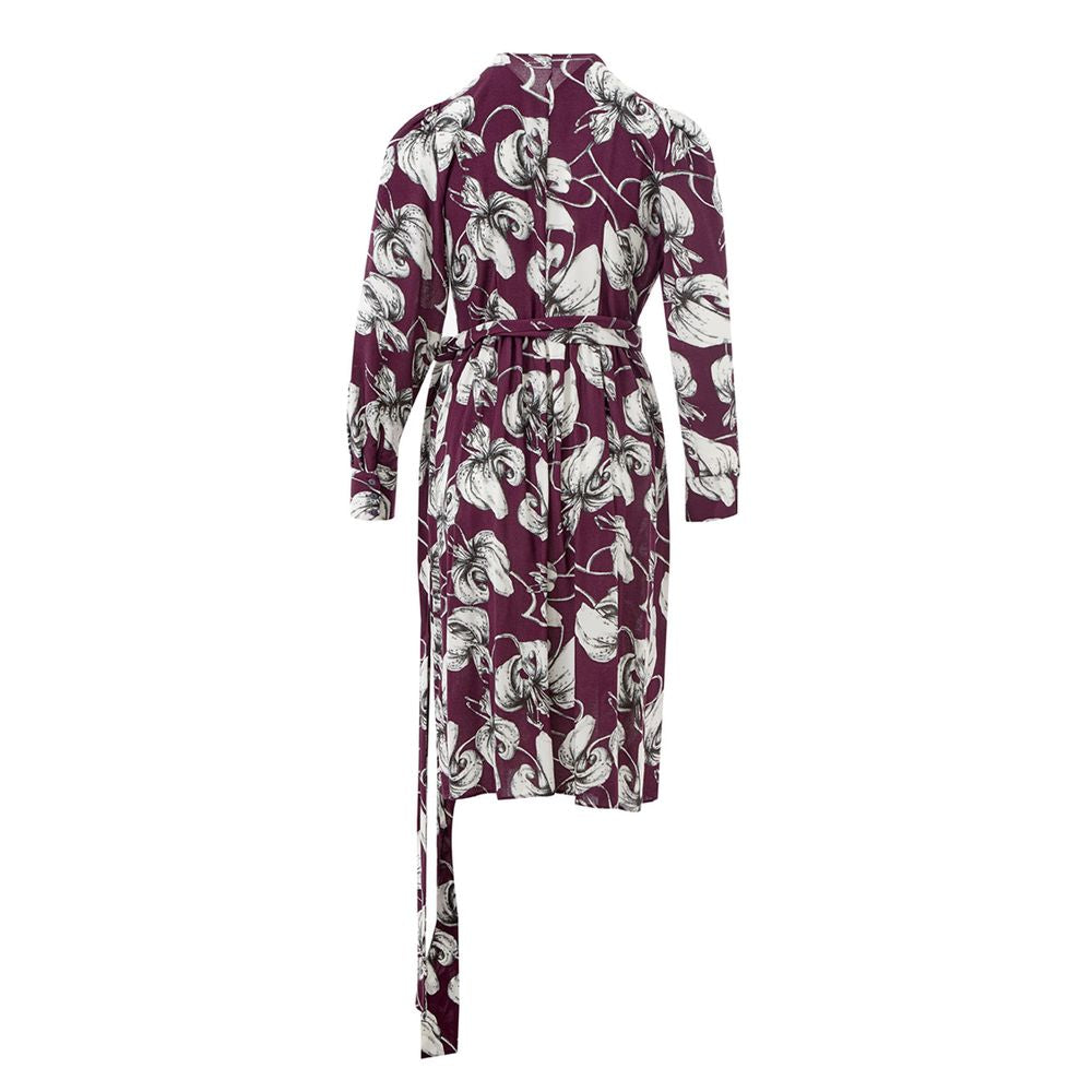 Lardini Purple Viscose Suits & Blazer