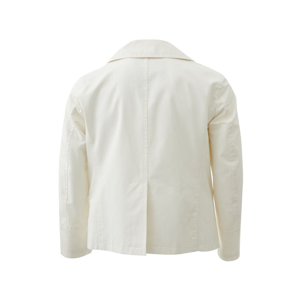 Sealup White Polyamide Jacket