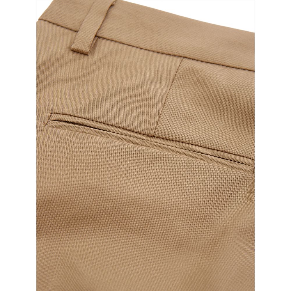 Lardini Brown Cotton Jeans & Pant