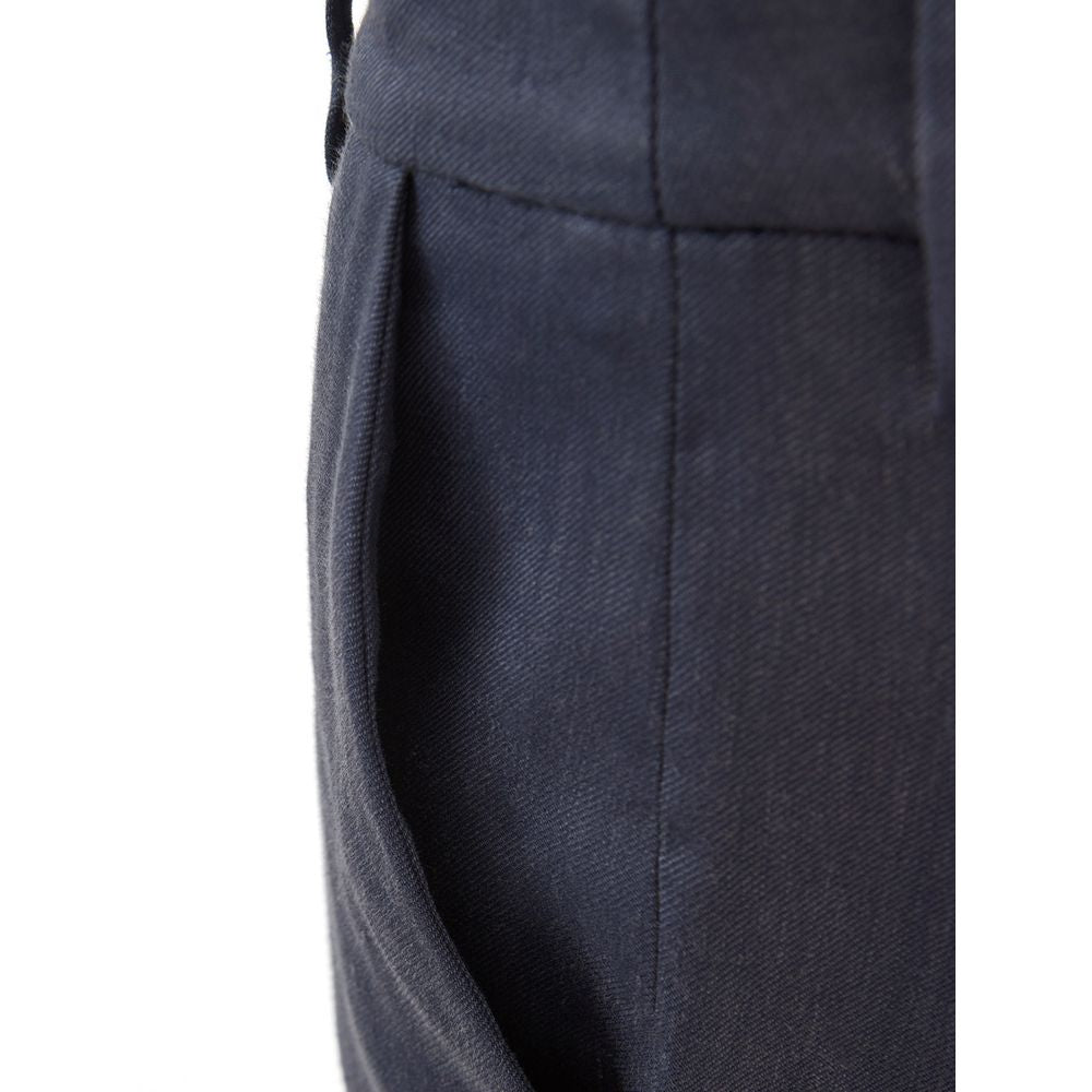 Lardini Blue Linen Jeans & Pant