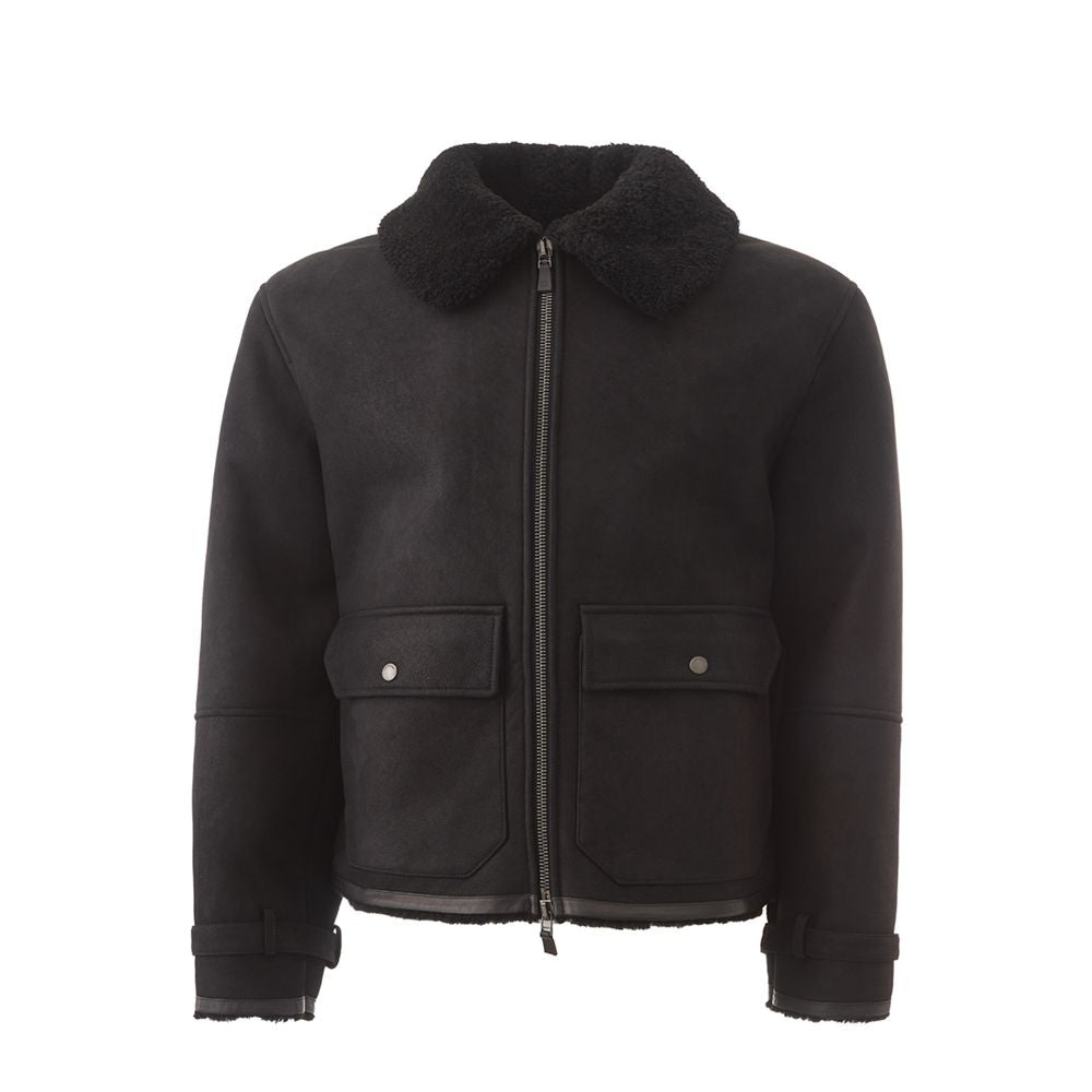 Lardini Black Montone Jacket