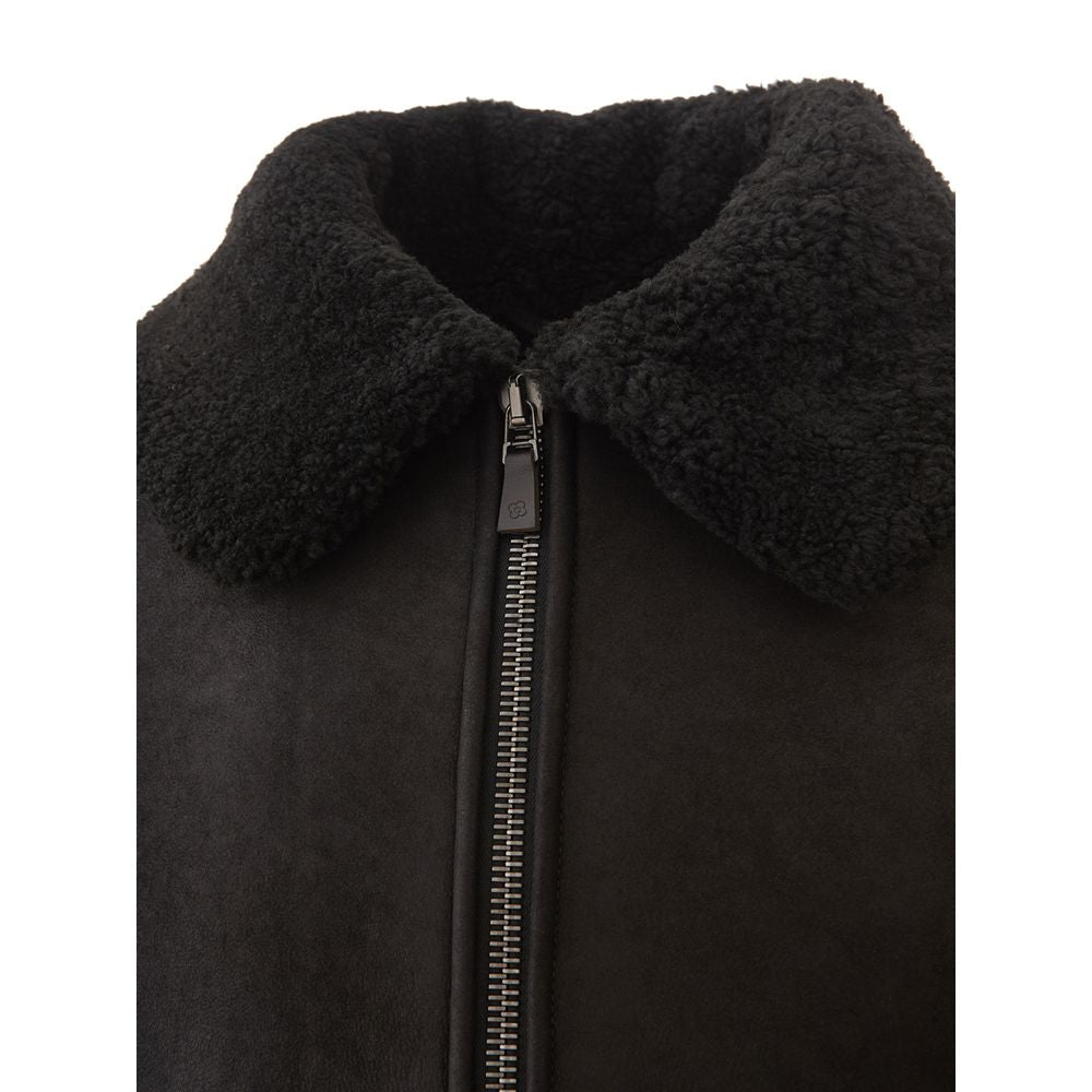 Lardini Black Montone Jacket