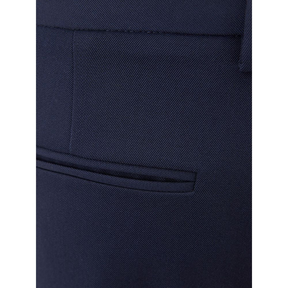 Lardini Blue Wool Jeans & Pant
