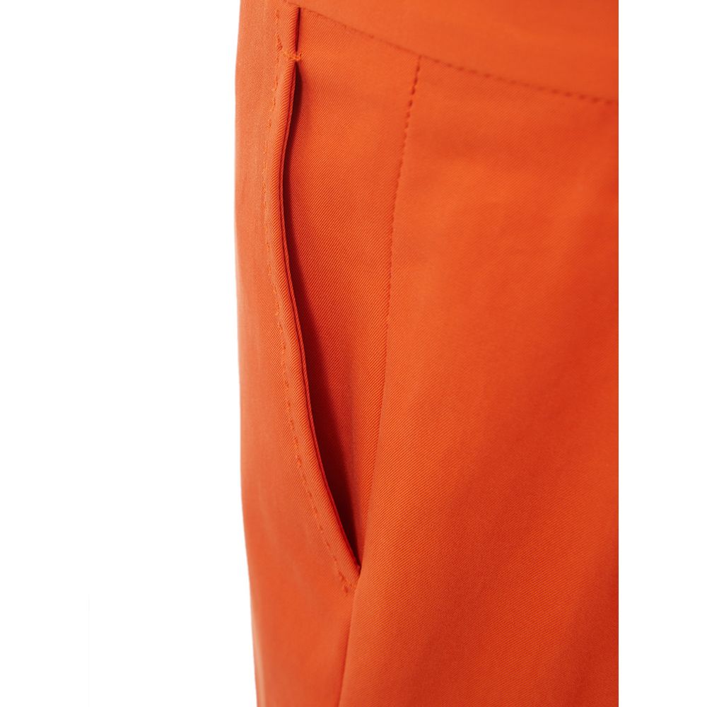Lardini Orange Cotton Jeans & Pant